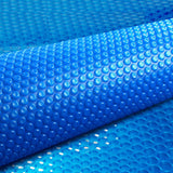 Aquabuddy Pool Cover 500 Micron 11x4.8m Swimming Pool Solar Blanket Blue