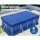 Pool Covers & Accessories: Aquabuddy Pool Cover 3x2m Above-ground Swimming Pool Blanket Blue