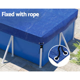 Pool Covers & Accessories: Aquabuddy Pool Cover 3x2m Above-ground Swimming Pool Blanket Blue