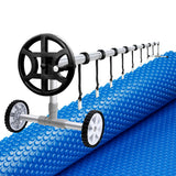 Aqua Buddy Pool Cover 600 Micron 6.5x3m w/ Roller 4m Swimming Pools Solar Blanket
