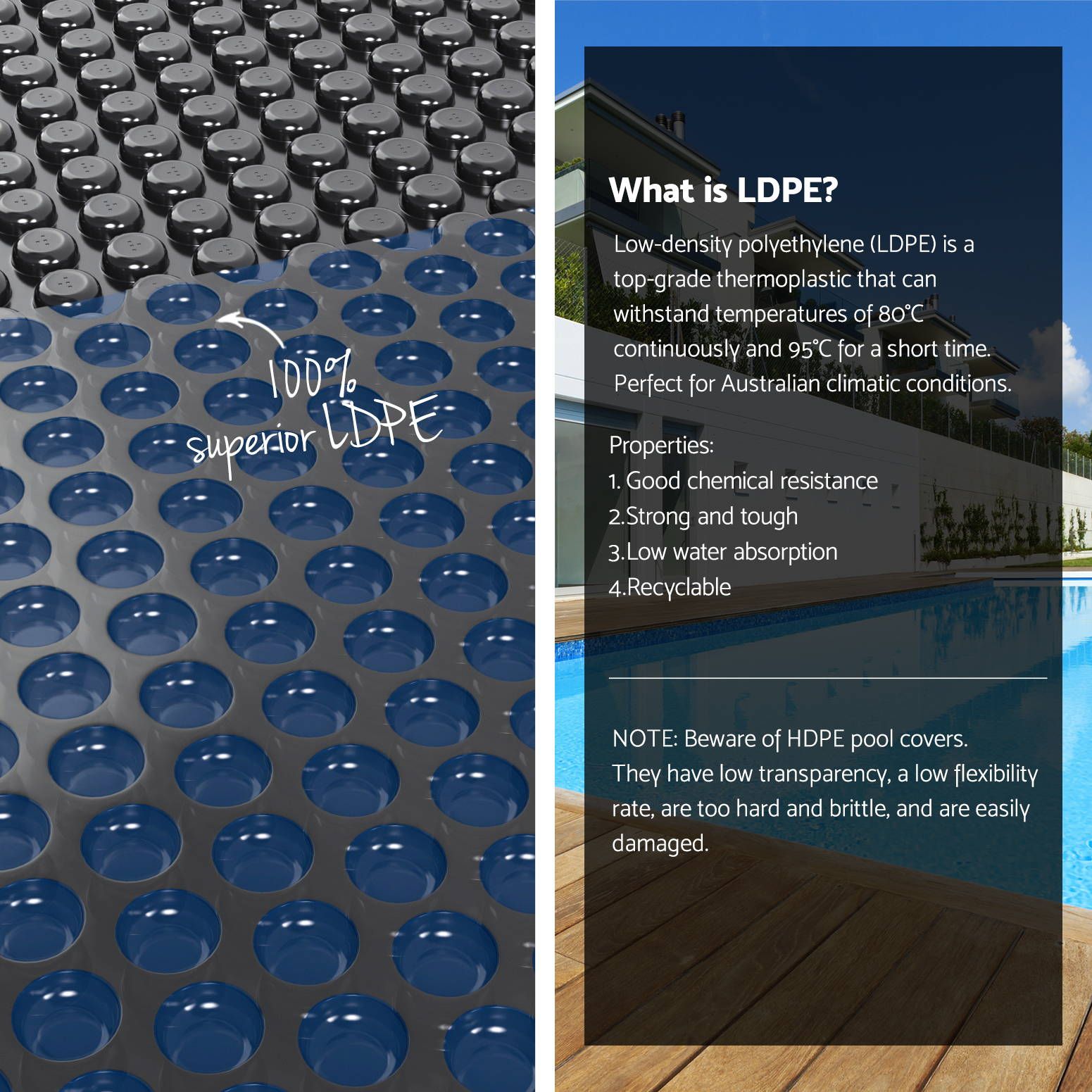 Aqua Buddy Pool Cover 500 Micron 6.5x3m w/ Roller 4m Swimming Pools Black Solar Blanket