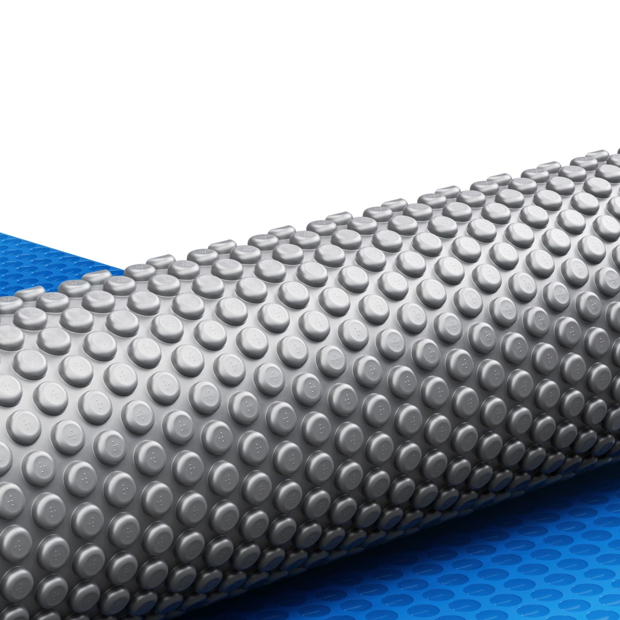 Aqua Buddy Pool Cover 600 Micron 7x4m Bubble Heat Solar Blanket Blue Silver