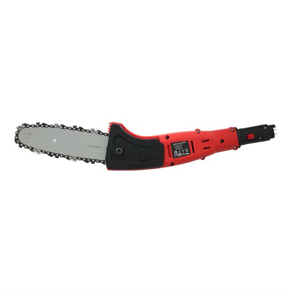 Chainsaws: Giantz Chainsaw Cordless Pole Chain Saw 20V 8inch Pruner Battery 2.7m Long Reach