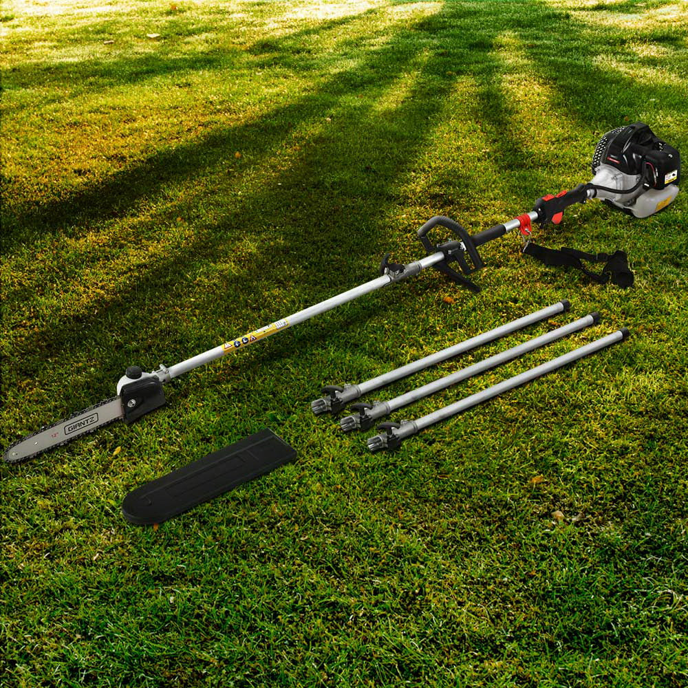 Giantz 63CC Pole Chainsaw 12in Chain Saw Petrol 5.6m Long Reach Black