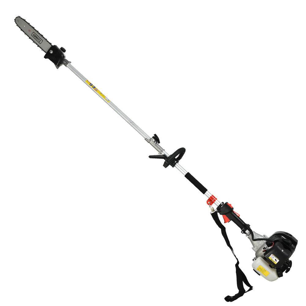 Giantz 63CC Pole Chainsaw 12in Chain Saw Petrol 5.6m Long Reach Black