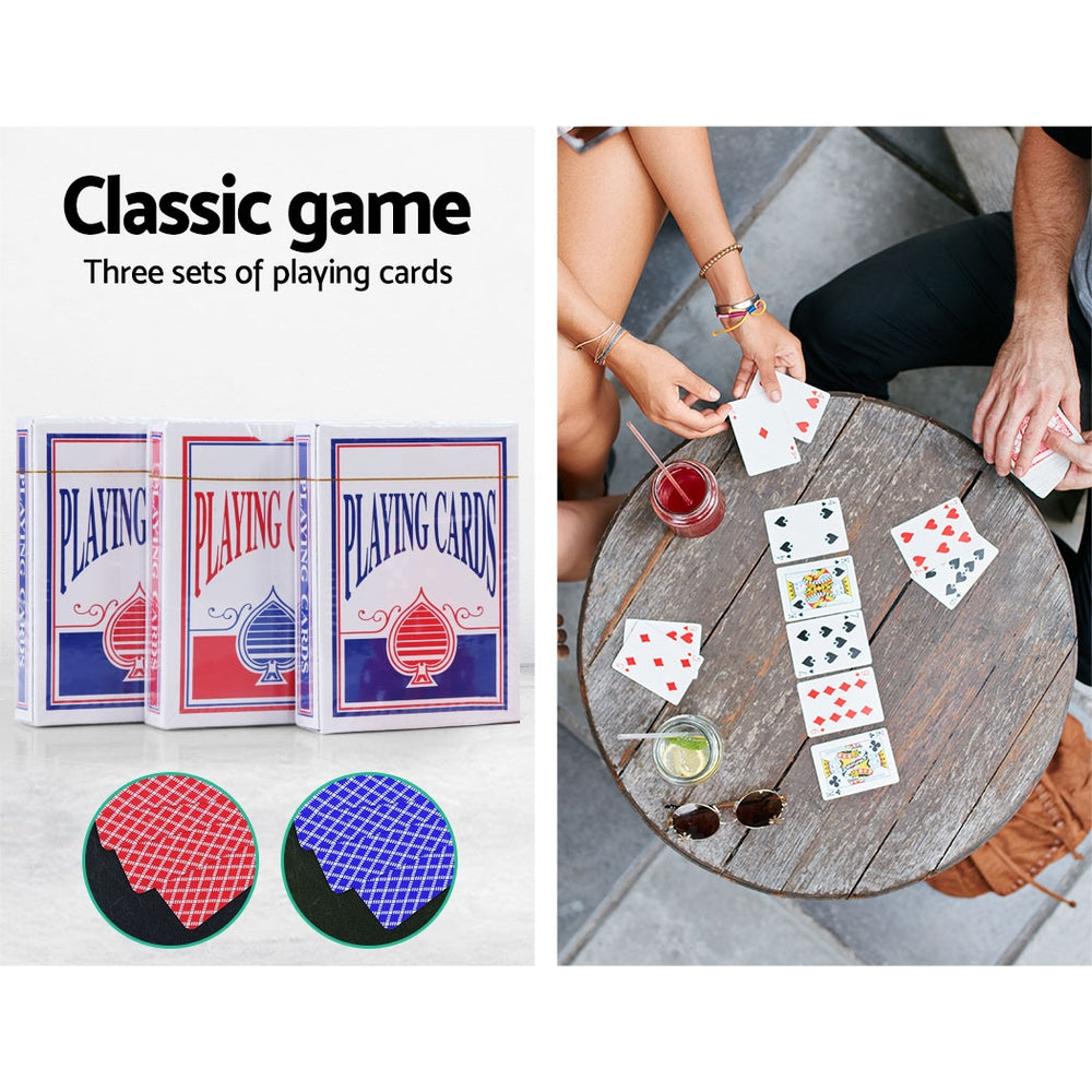 Card Games: 1000pcs Poker Chips Set Casino Texas Hold'em Gambling Party Game Dice Cards Case