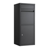 Postage Satchels & Boxes: Gardeon Parcel Letterbox Drop Box Package Mailbox Black