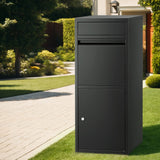 Postage Satchels & Boxes: Gardeon Parcel Letterbox Drop Box Package Mailbox Black