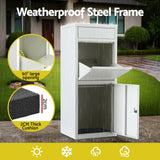 Postage Satchels & Boxes: Gardeon Parcel Letterbox Drop Box Package White