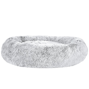 i.Pet Pet Bed Dog Cat 110cm Calming Extra Large Soft Plush Light Charcoal