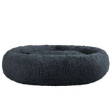 Dog Beds: i.Pet Pet Bed Dog Cat 110cm Calming Extra Large Soft Plush Dark Grey