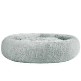 Dog Beds: i.Pet Pet Bed Dog Cat 110cm Calming Extra Large Soft Plush Light Grey