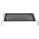 Dog Beds: i.Pet Pet Dog Bed Elevated Trampoline Durable Raised Heavy Duty Large Dogs 90x137cm Black