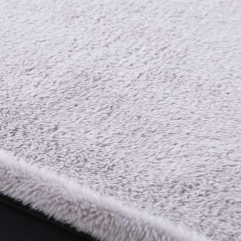 Dog Beds: i.Pet Pet Bed Dog Cat Large Calming Soft Sofa Foam Cushion Washable Cover Grey