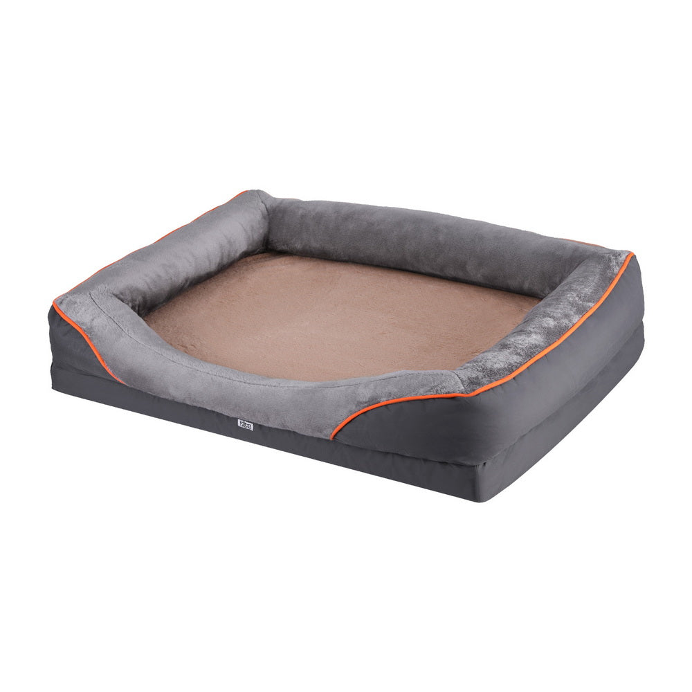 Dog Beds: i.Pet Pet Bed Orthopedic Washable Dog Bed Plush Fleece Sofa Cushion Mat