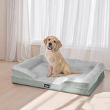 Dog Beds: i.Pet Pet Bed Dog Calming Soft Cushion Egg Crate Large Sofa Washable Removable