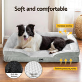 Dog Beds: i.Pet Pet Bed Dog Calming Soft Cushion Egg Crate Large Sofa Removable Washable