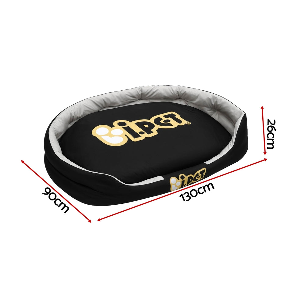 Dog Beds: i.Pet Dog Bed XXL Large Jumbo Pet Calming Soft Sofa Cushion Mat Washable 130x90x26cm