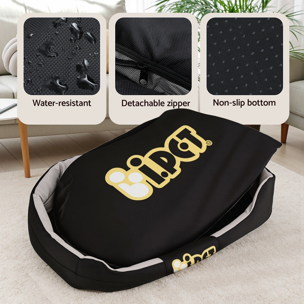 Dog Beds: i.Pet Dog Bed XXL Large Jumbo Pet Calming Soft Sofa Cushion Mat Washable 130x90x26cm