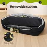Dog Beds: i.Pet Dog Bed XXL Large Jumbo Pet Calming Soft Sofa Cushion Mat Washable 130x90x26cm