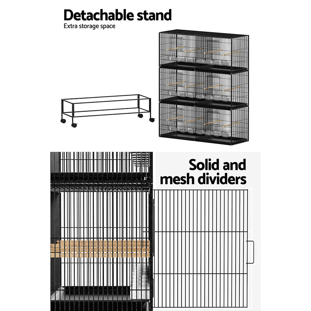 Bird Cages & Stands: i.Pet Bird Cage 175cm Large Aviary