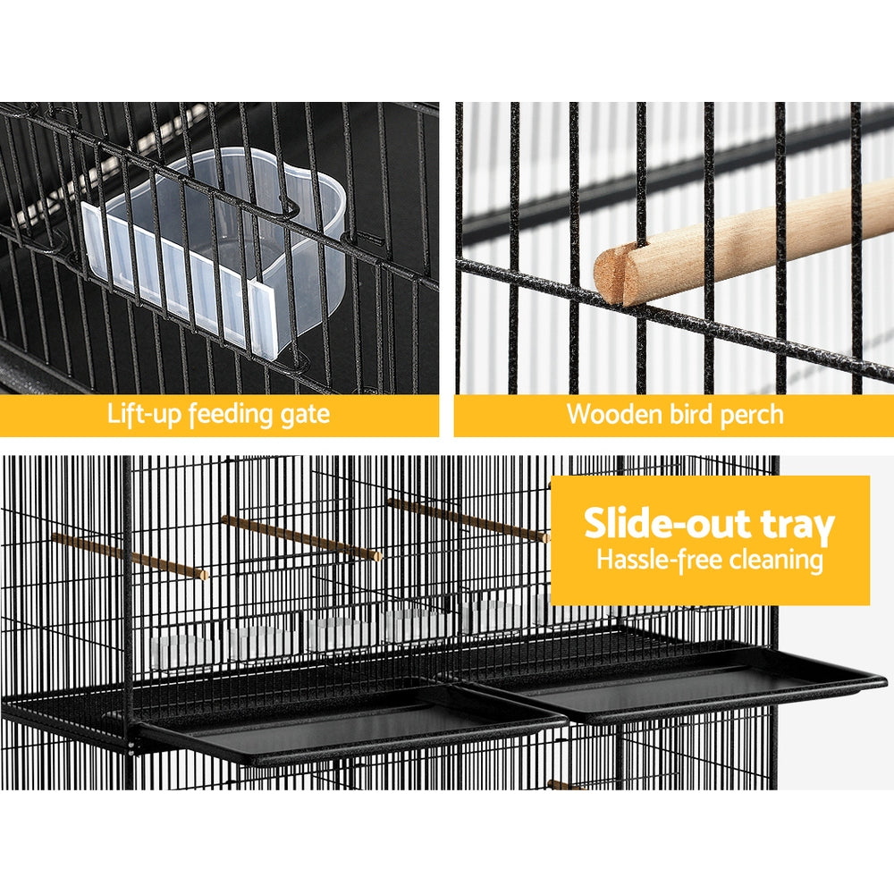 Bird Cages & Stands: i.Pet Bird Cage 175cm Large Aviary