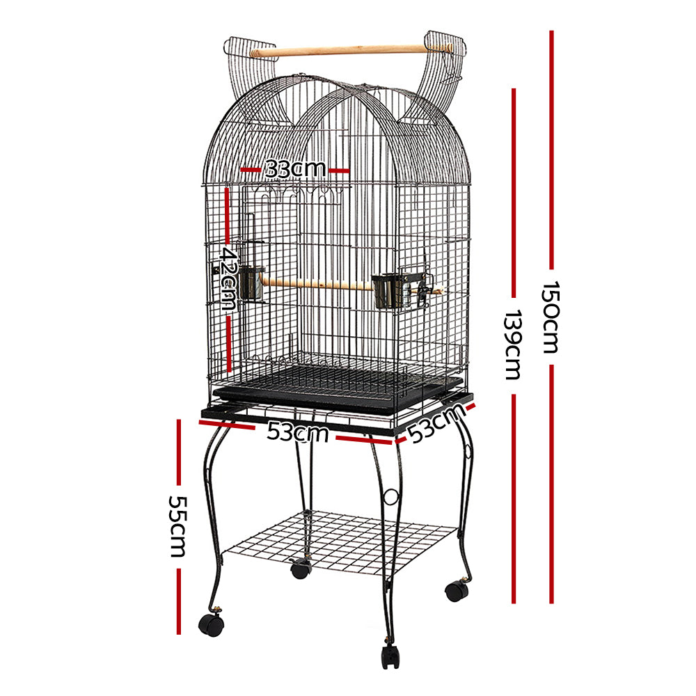 Bird Cages & Stands: i.Pet Bird Cage 150cm Large Aviary