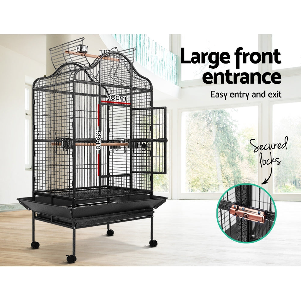 Bird Cages & Stands: i.Pet Bird Cage 168cm Large Aviary