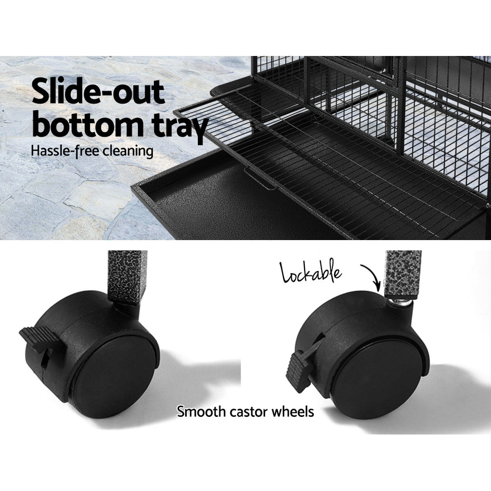 Bird Cages & Stands: i.Pet Bird Cage 168cm Large Aviary