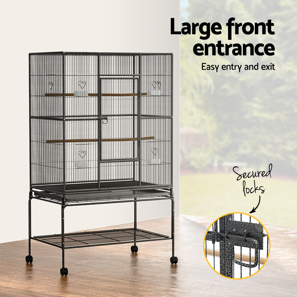 Bird Cages & Stands: i.Pet Bird Cage 138cm Large Aviary