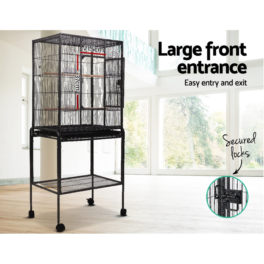 Bird Cages & Stands: i.Pet Bird Cage 144cm Large Aviary