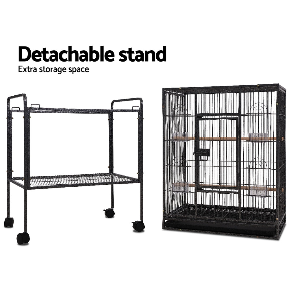 Bird Cages & Stands: i.Pet Bird Cage 144cm Large Aviary