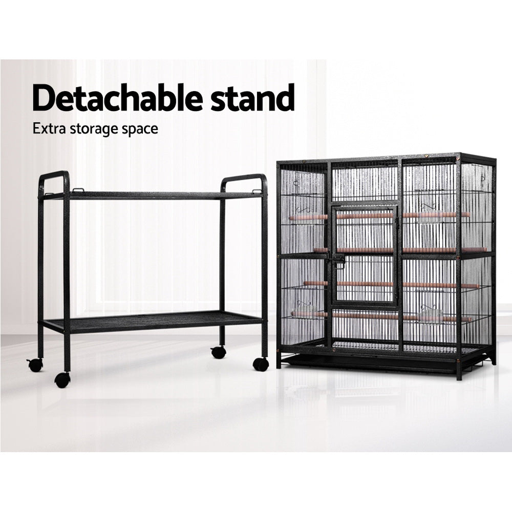 Bird Cages & Stands: i.Pet Bird Cage 144cm Large Aviary