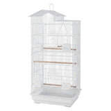i.Pet 100cm Bird Cage Aviary Parrot Budgie White