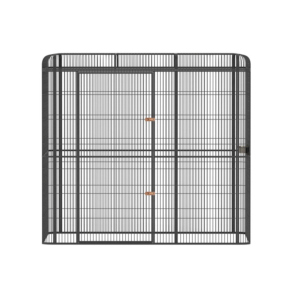 Bird Cages & Stands: i.Pet Bird Cage Large Walk-in Aviary Budgie Perch Cage Parrot Pet Huge 203cm