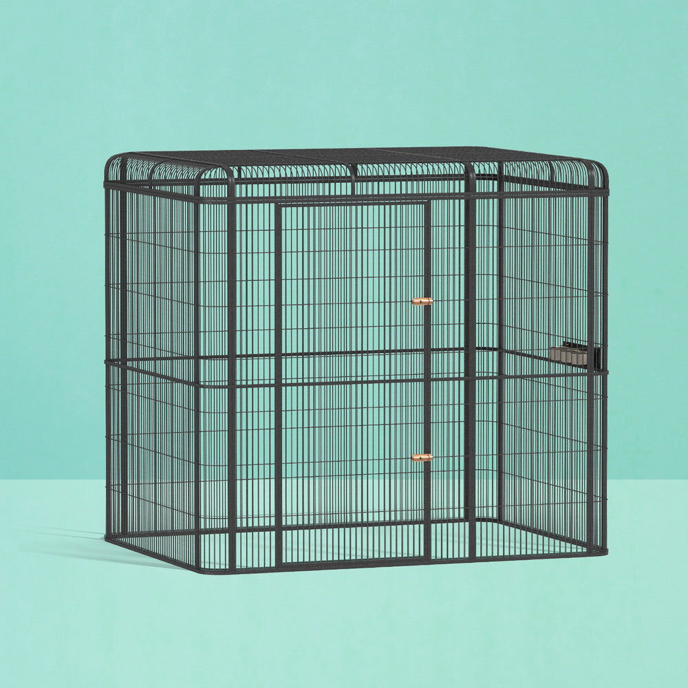 Bird Cages & Stands: i.Pet Bird Cage Large Walk-in Aviary Budgie Perch Cage Parrot Pet Huge 203cm