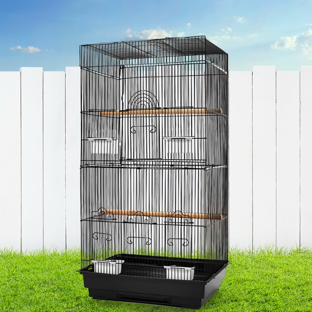 Bird Cages & Stands: i.Pet Bird Cage 88cm Large Aviary