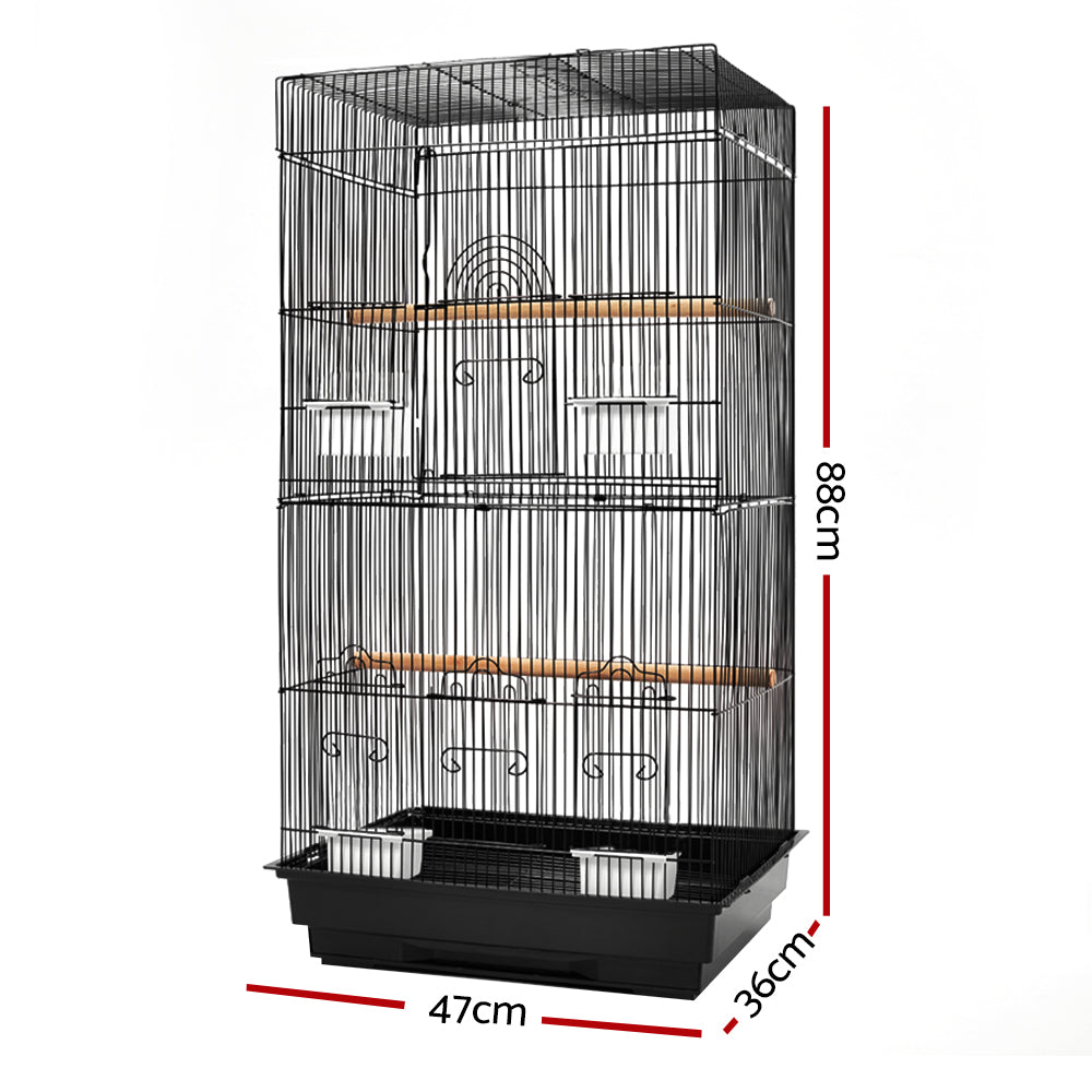 Bird Cages & Stands: i.Pet Bird Cage 88cm Large Aviary