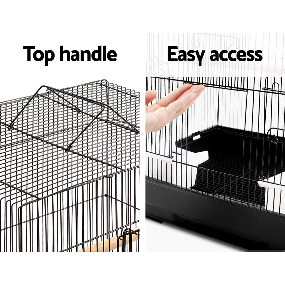 Bird Cages & Stands: i.Pet Bird Cage 88cm Large Aviary