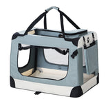 Cat Carriers & Crates: i.Pet Pet Carrier Soft Crate Dog Cat Travel 90x61CM Portable Foldable Car 2XL