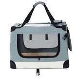 Cat Carriers & Crates: i.Pet Pet Carrier Soft Crate Dog Cat Travel 90x61CM Portable Foldable Car 2XL