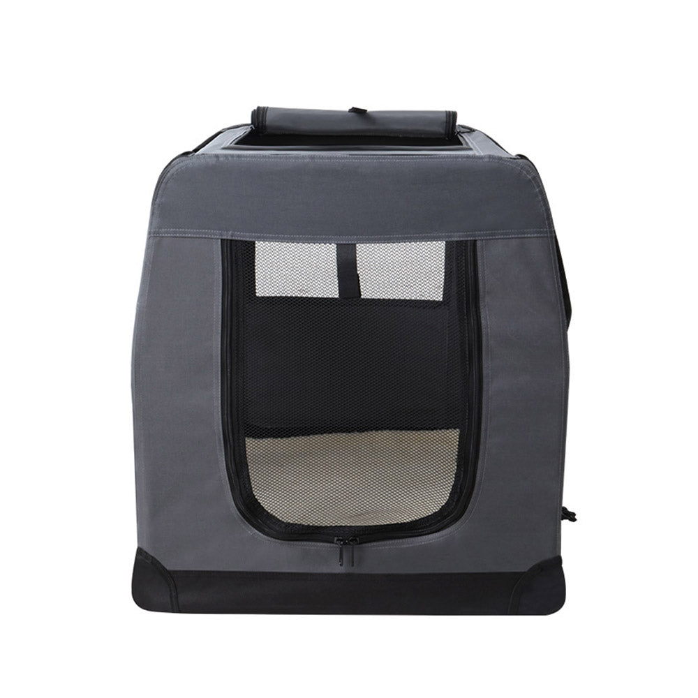 Cat Carriers & Crates: i.Pet Pet Carrier Soft Crate Dog Cat Travel 121x80CM Portable Foldable Car 4XL
