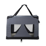 Cat Carriers & Crates: i.Pet Pet Carrier Soft Crate Dog Cat Travel 60x42CM Portable Foldable Car M