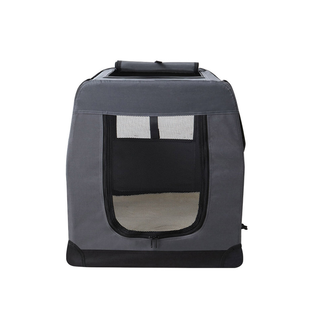 Cat Carriers & Crates: i.Pet Pet Carrier Soft Crate Dog Cat Travel 82x58CM Portable Foldable Car XL