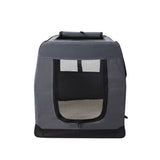 Cat Carriers & Crates: i.Pet Pet Carrier Soft Crate Dog Cat Travel 82x58CM Portable Foldable Car XL