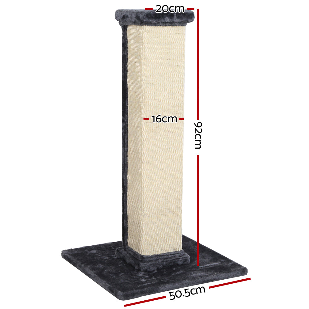 Cat Scratching Posts: i.Pet Cat Tree 92cm Scratching Post Tower Scratcher Wood Condo Bed House Trees
