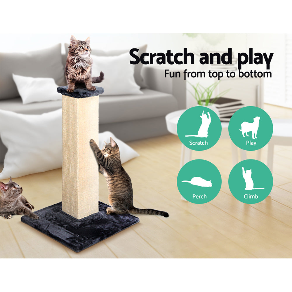 Cat Scratching Posts: i.Pet Cat Tree 92cm Scratching Post Tower Scratcher Wood Condo Bed House Trees