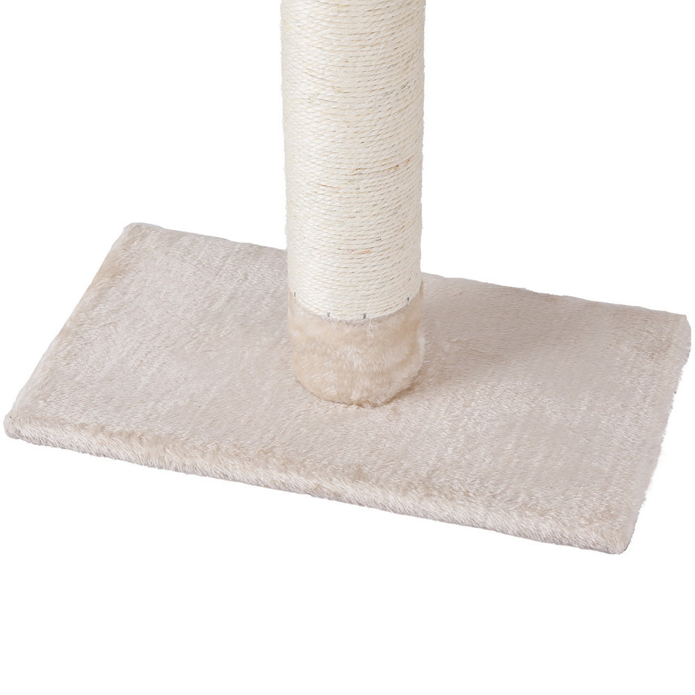 Cat Scratching Posts: i.Pet Cat Tree 290cm Tower Scratching Cats Post Scratcher Floor to Ceiling Bed