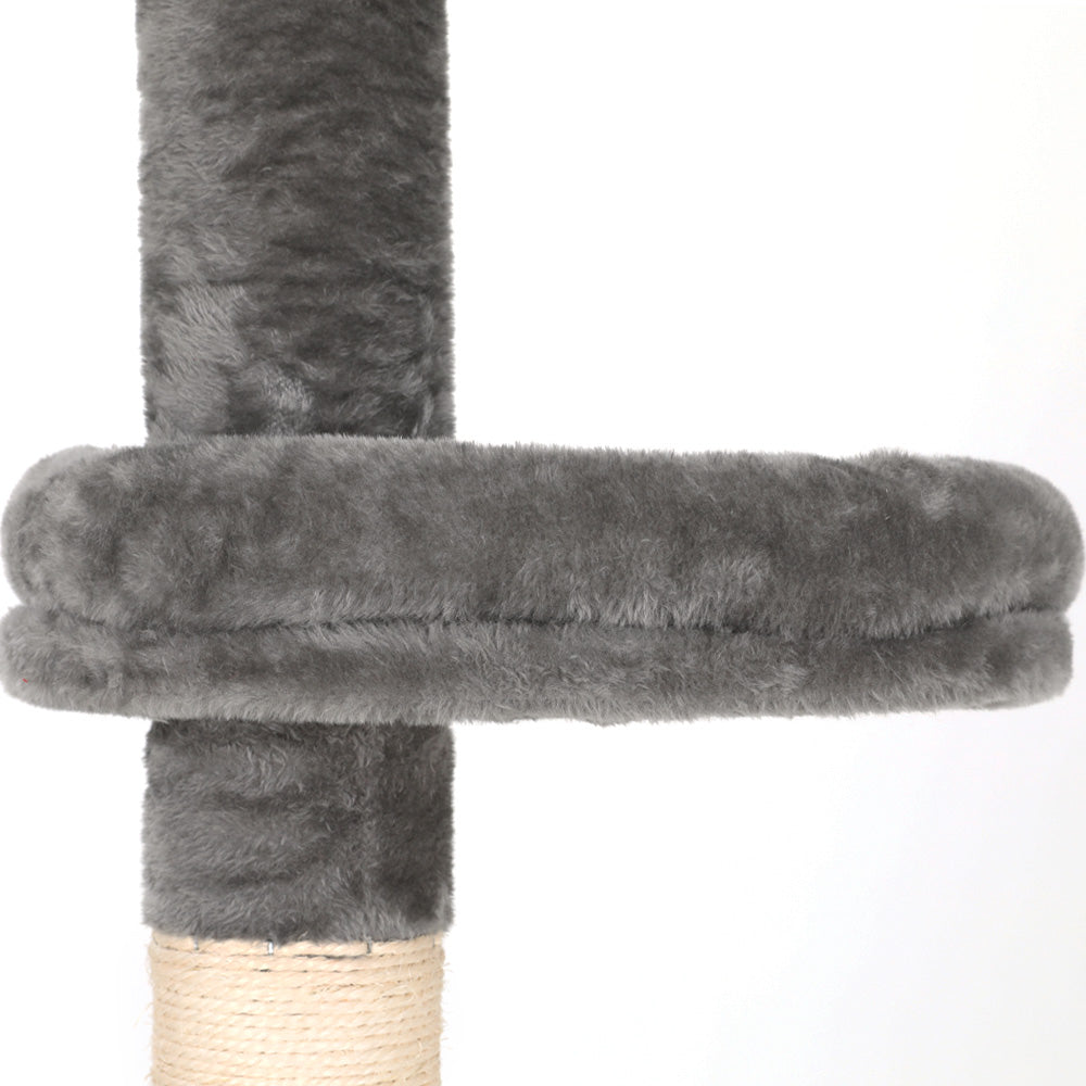 Cat Scratching Posts: i.Pet Cat Tree 290cm Tower Scratching Post Scratcher Floor to Ceiling Cats Bed