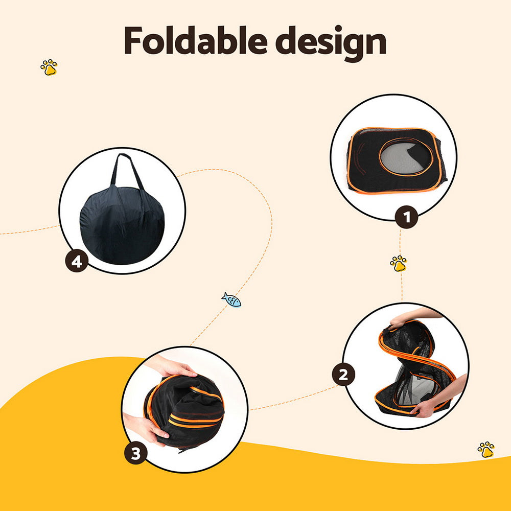 Dog Playpens & Gates: i.Pet Pet Playpen Cat House 6 IN 1 Tent Tunnel Dog Cage Puppy Rabbit Play Portable